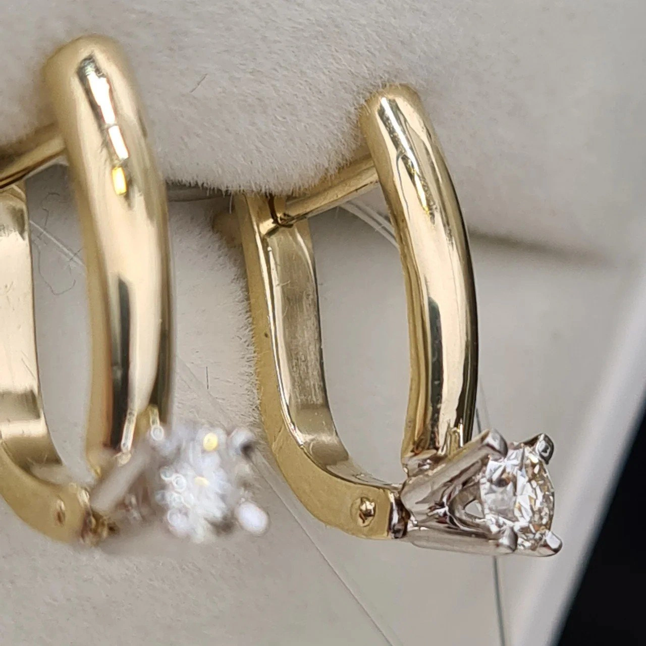 Серьги Deimantas 106174068 3,28гр 0,24ct. 