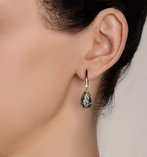 Серьги Кристалл NM128 5,91гр. 