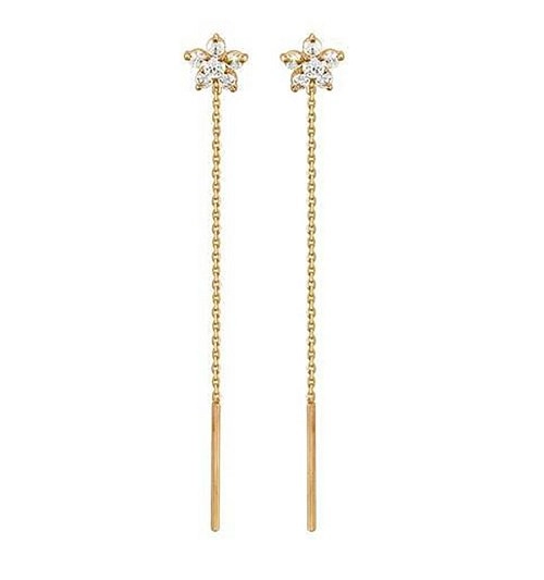 Серьги Эстет 01С116164 1.37гр. 