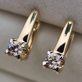 Серьги Deimantas 104193428 3,19гр 0,54ct. 