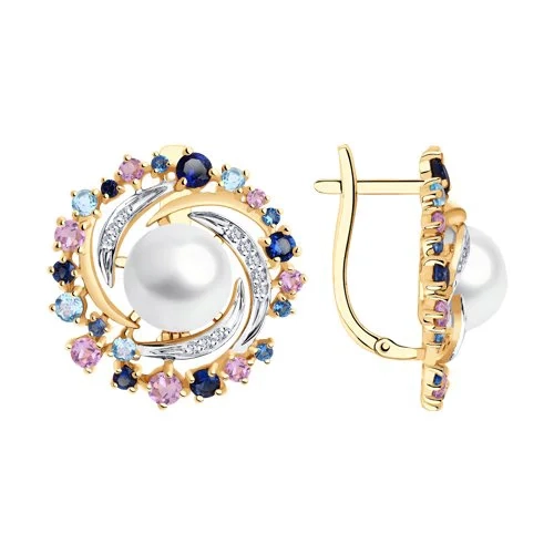 Серьги Sokolov 792232 7,67гр  - фото 2