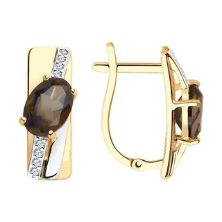 Серьги Spkolov 726029 2,91гр  - фото 2