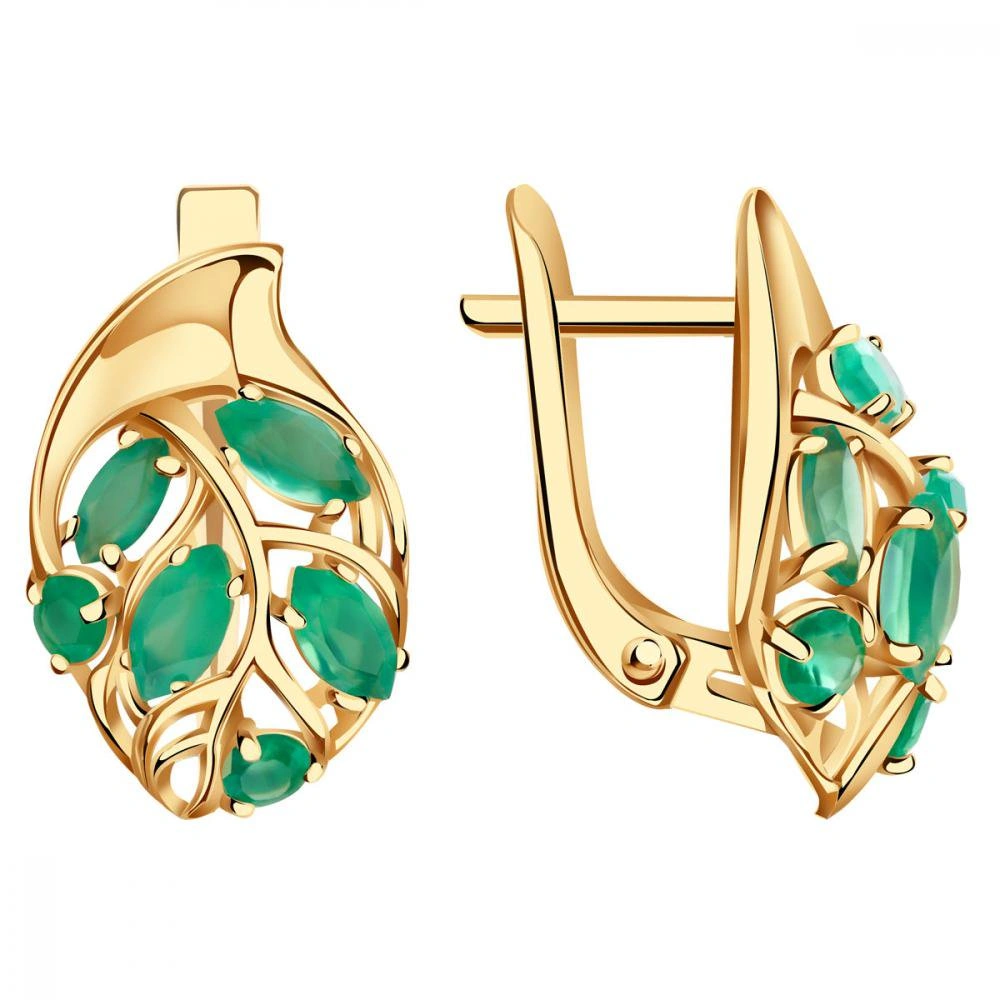 Серьги Александра кл4000а-12-01 4,2гр. 