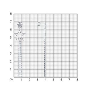 Серьги Sokolov 94025278 3,9гр. 