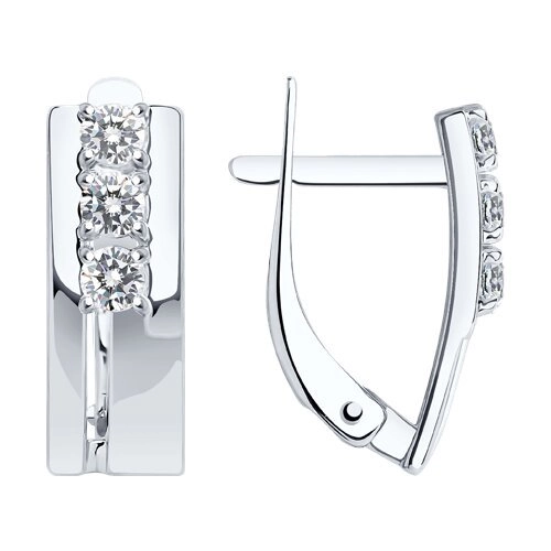 Серьги Sokolov 027246-3 2,21гр. 