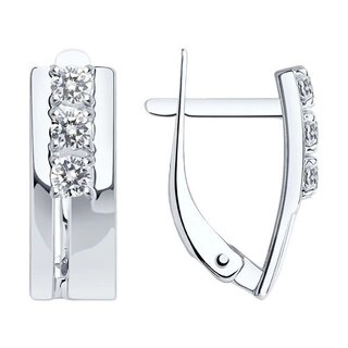 Серьги Sokolov 027246-3 2,21гр. 