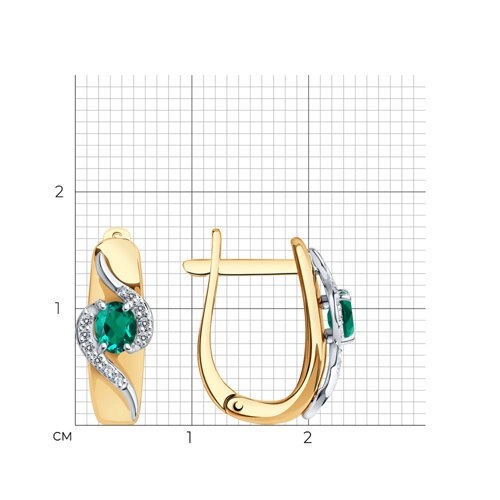 Серьги Sokolov 3020399 3,26гр. 