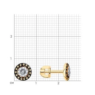 Серьги Sokolov 1021920 1,8гр. 