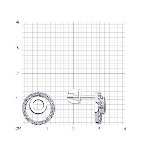 Серьги Sokolov 94025977 2,44гр. 