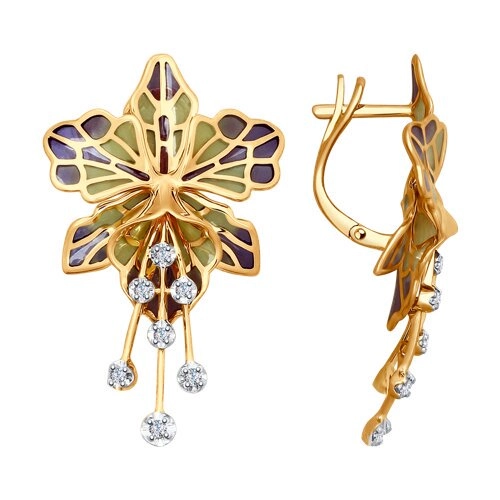 Серьги Sokolov 6029006 7,95гр. 