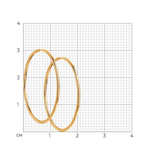 Серьги Sokolov 51-124-01591-1 1,71гр. 