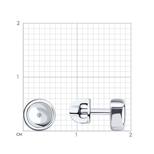 Серьги Sokolov 87020067 1,54гр. 