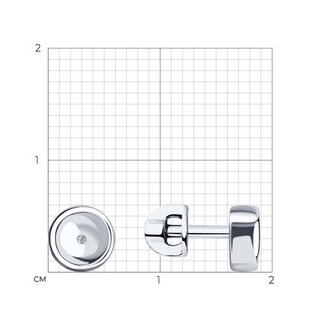 Серьги Sokolov 87020067 1,54гр. 