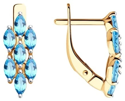 Серьги Diamant 51-320-01869-1