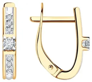 Серьги Diamant 51-120-02029-1
