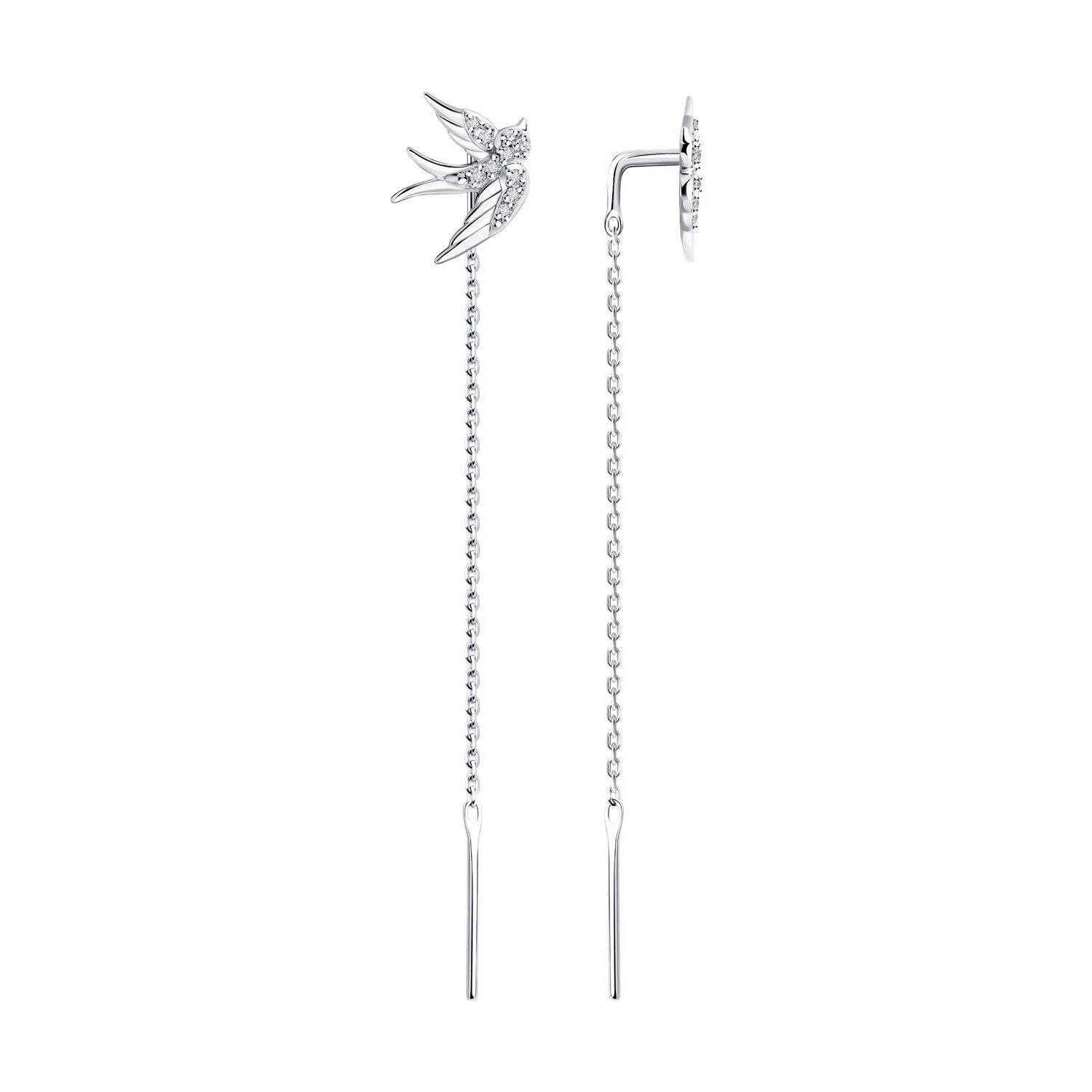 Серьги Sokolov 1022107-3 