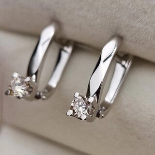 Серьги Deimantas 98703294 3,08гр 0,46ct. 