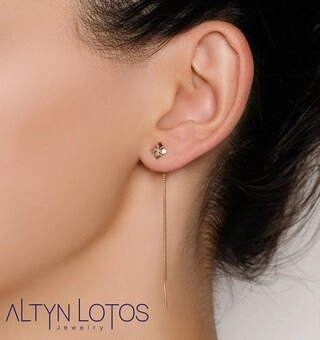 Серьги Русголдарт 233800110 1.08гр. 