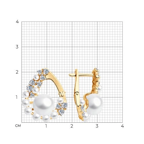 Серьги Sokolov 792216 5,89гр. 