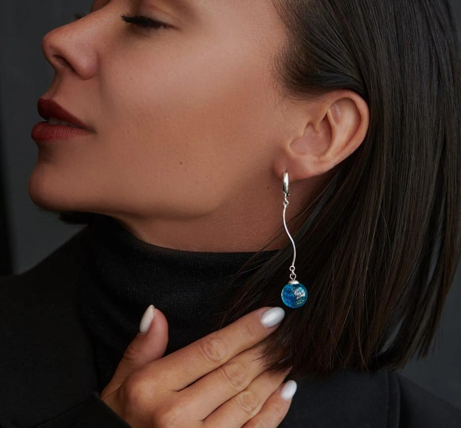 Серьги Olafa Jewelry 8200030 4гр. 