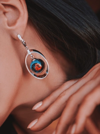 Серьги Olafa Jewelry 10912022 9гр. 