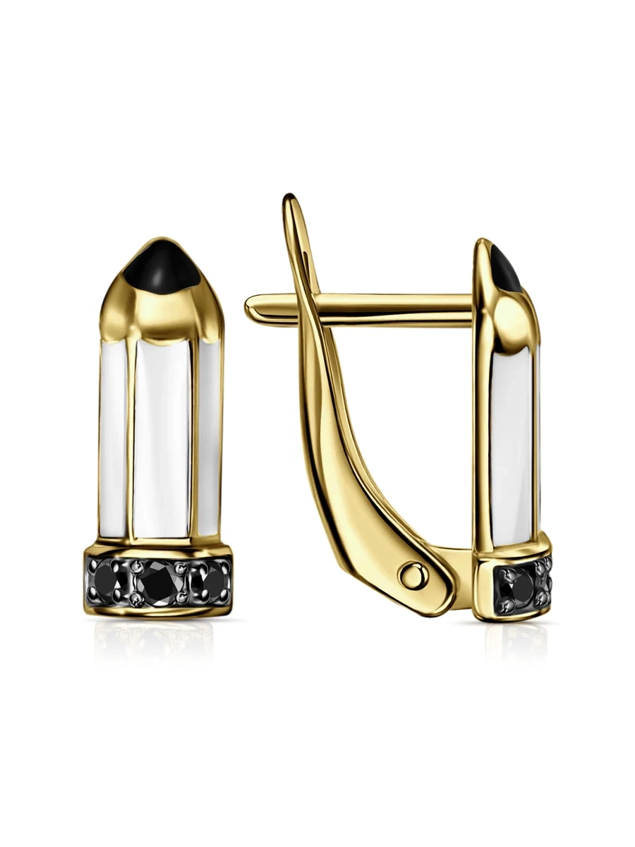 Серьги Veronika Jewelry С331-3504М1 2.10гр 