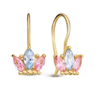 Серьги детские КЮЗ Дельта л1204975 1.27 гр 