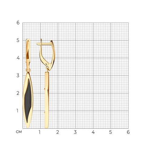 Серьги Sokolov 029418 5,42гр. 