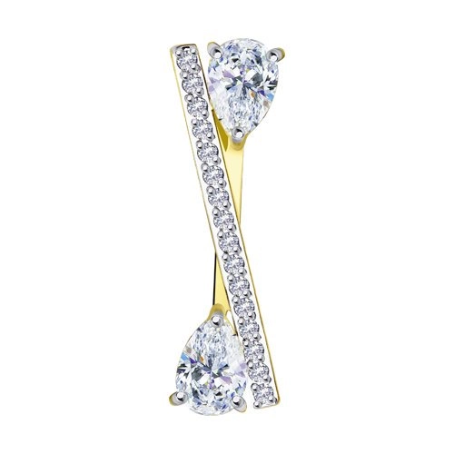 Моносерьга Sokolov 036180-2 1,14гр. 