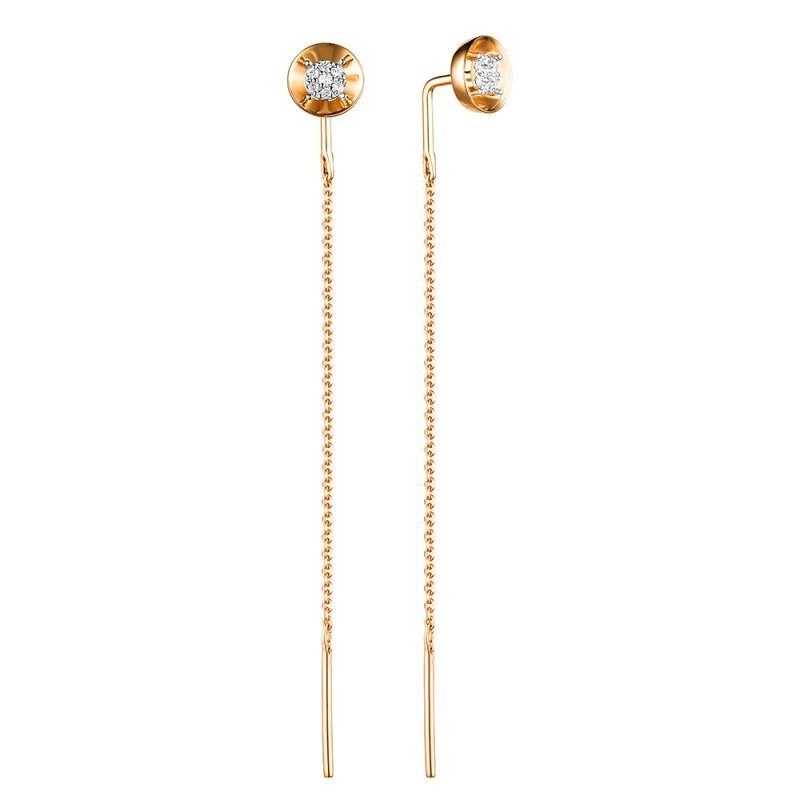 Серьги Family Jewelry С/682-120 1,6гр.