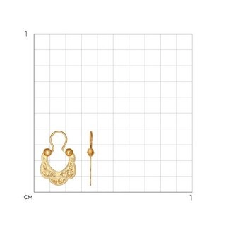 Серьги Sokolov 24408 4,2гр. 