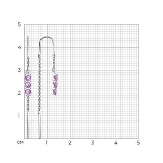 Серьги Sokolov 727150-3 1,39гр. 