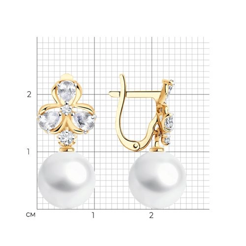 Серьги Sokolov 792234 5,64гр. 