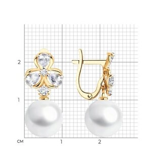 Серьги Sokolov 792234 5,64гр. 