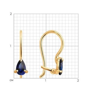 Серьги Sokolov 727424 0,79гр. 