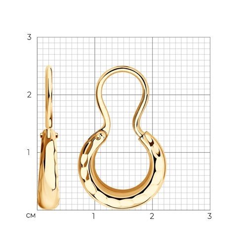 Серьги Sokolov 20438 3,3гр. 