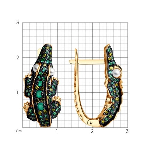 Серьги Sokolov 792402 5,83гр. 