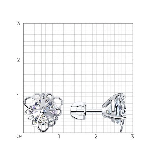 Серьги Sokolov 94023745 3,43гр. 