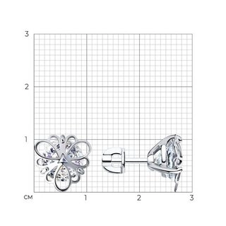 Серьги Sokolov 94023745 3,43гр. 