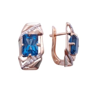 Серьги Александра кл4007а-28-01 3,91гр. 