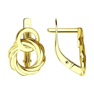 Серьги Sokolov 029532-2 2,61гр. 