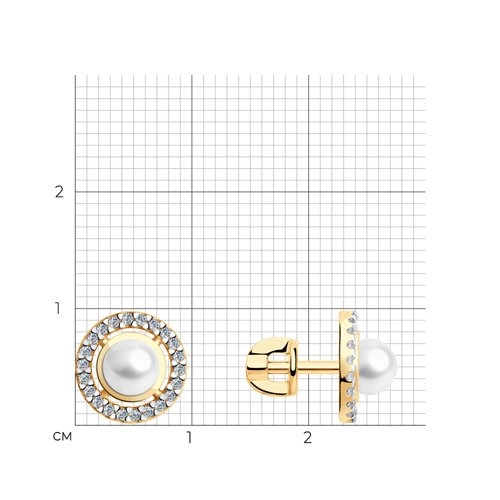 Серьги Sokolov 792200 2,62гр. 