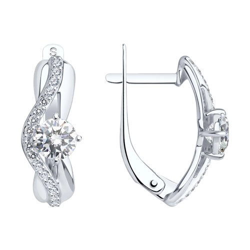 Серьги Sokolov 027122-3 2,6гр. 