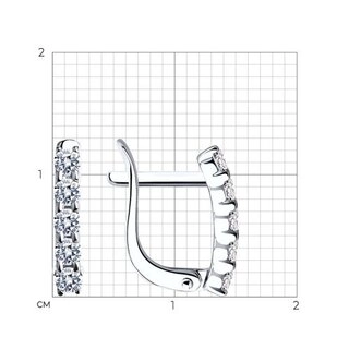 Серьги Sokolov 026808-3 1,33гр. 