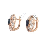 Серьги Камея 120250393ОБР 4,3гр. - фото 2