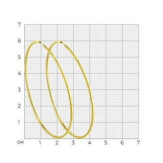Серьги Sokolov 140136-2 3,54гр. 