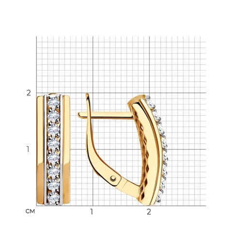 Серьги Sokolov 28480 3,62гр. 