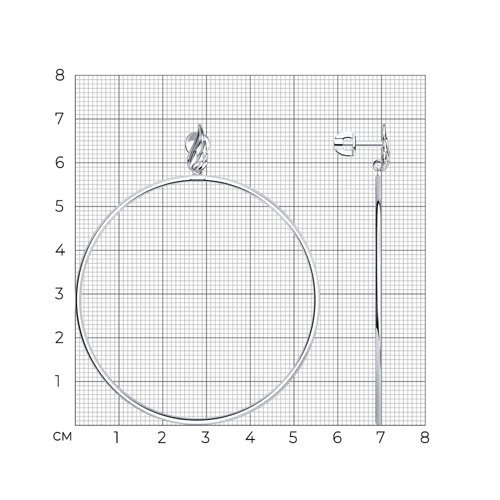 Серьги Sokolov 94025042 4,07гр. 