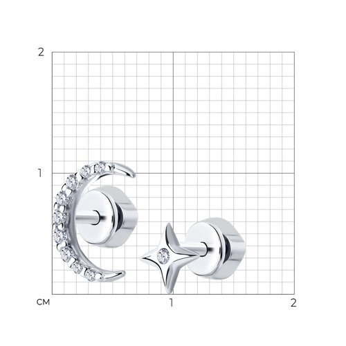 Серьги Sokolov 94025747 1,23гр. 