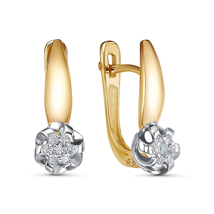 Серьги Family Jewelry С1360-320 2.50гр